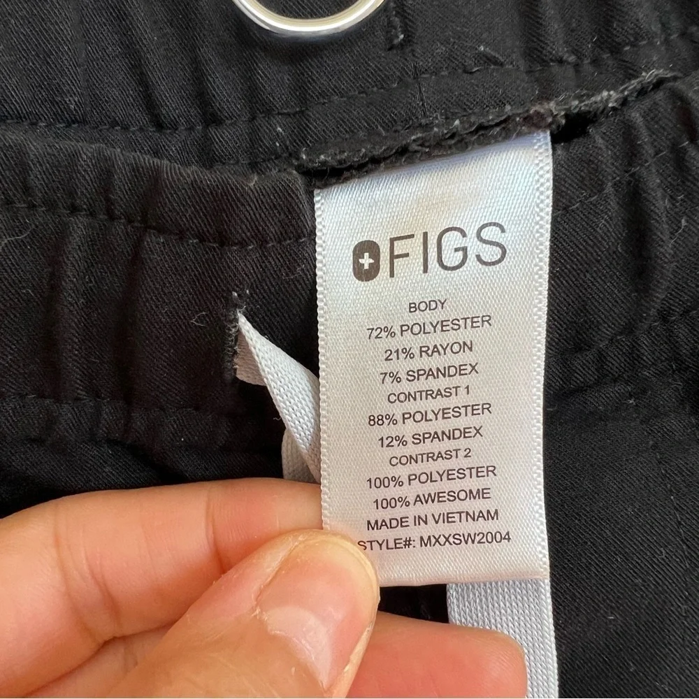 FIGS- Men’s Black Tansen Jogger Scrubs M